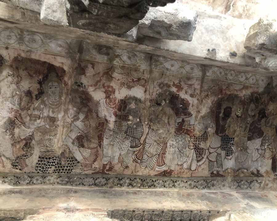 Carving on Roof
