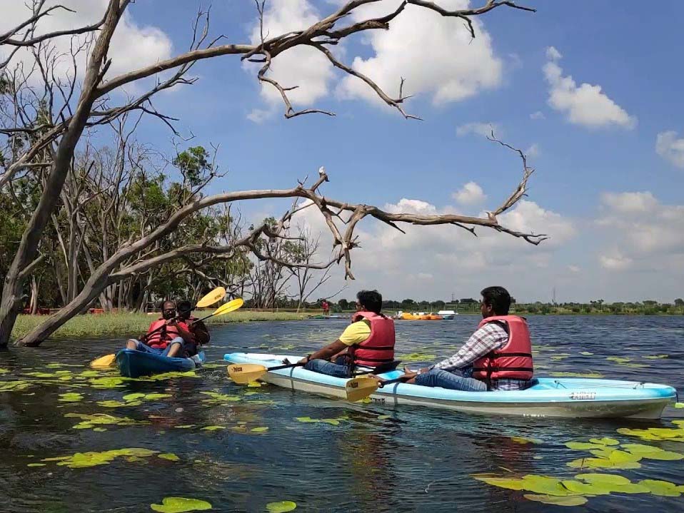 Lake Rafting